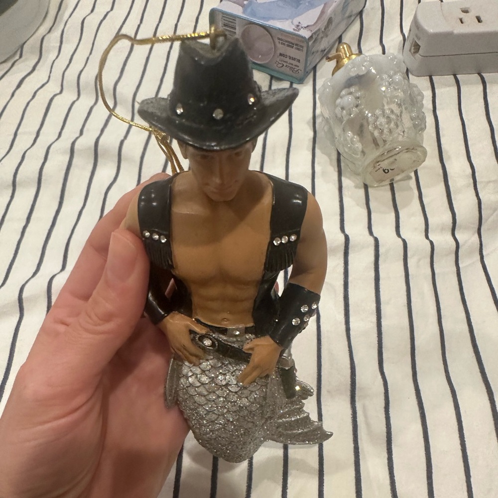 December Diamonds Mermaid Cowboy Ornament - STUD - Picture 7 of 13